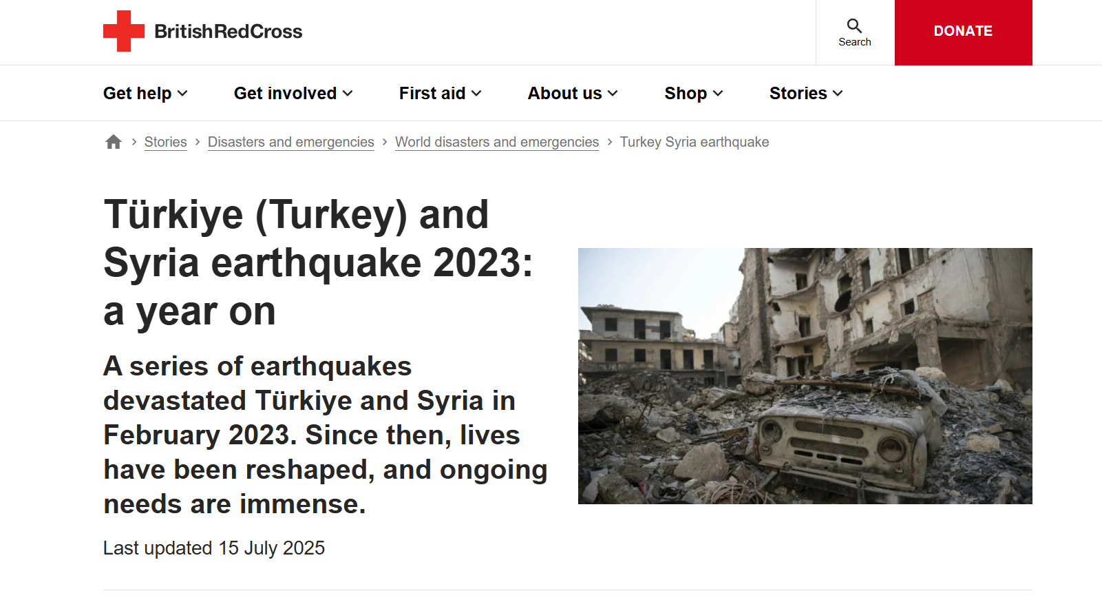 What is the situation today in Türkiye?